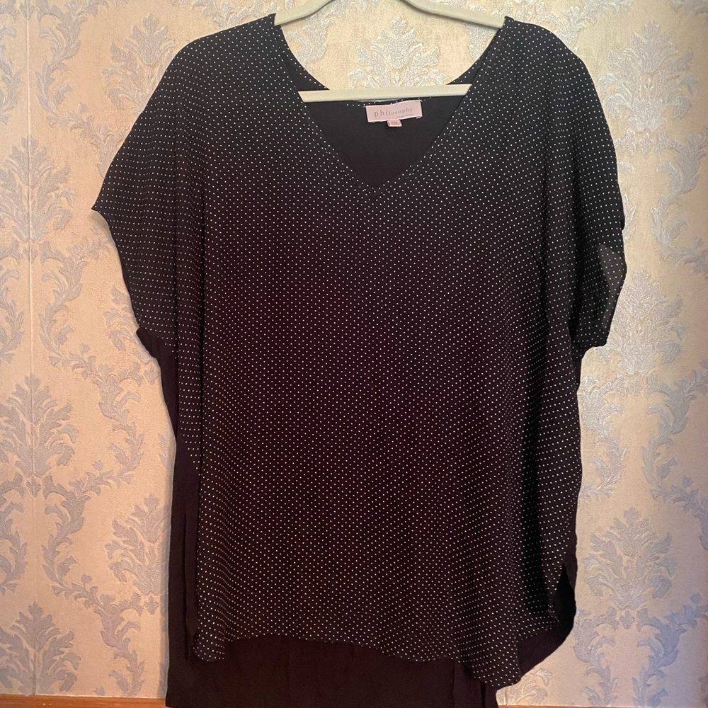 Philosophy Polka Dot Blouse